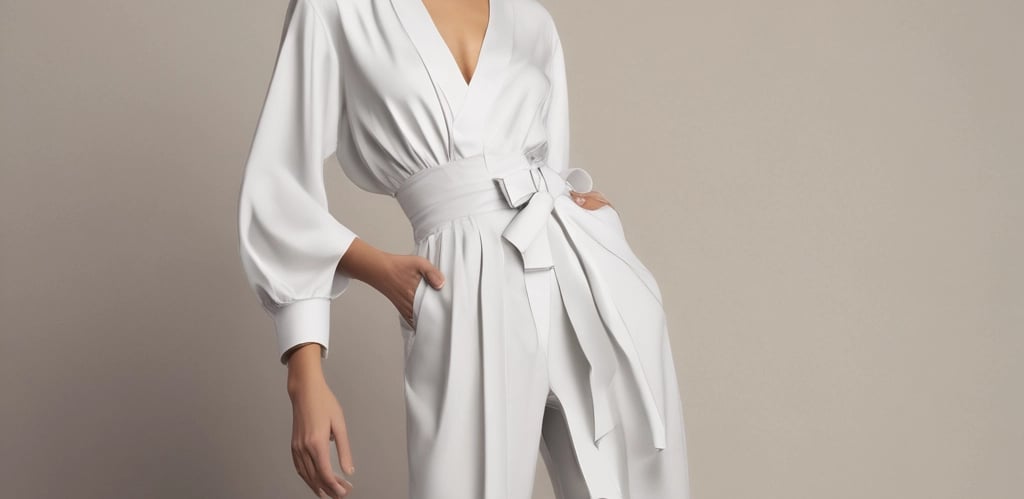 A stylish model showcasing a blend of modern and timeless fashion.