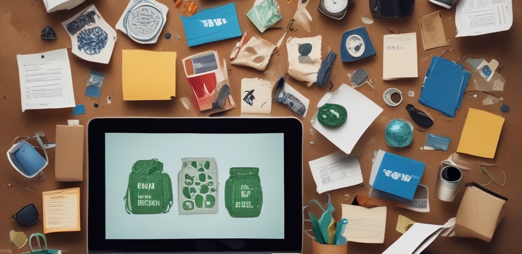 A wooden structure with a weathered appearance features a handmade sign promoting recycling. The sign, affixed to the wooden wall, contains text urging readers to follow instructions for effective recycling. Another smaller sign is visible with a recycling symbol above the larger sign. The setting gives an impression of simplicity and a focus on eco-friendly practices.