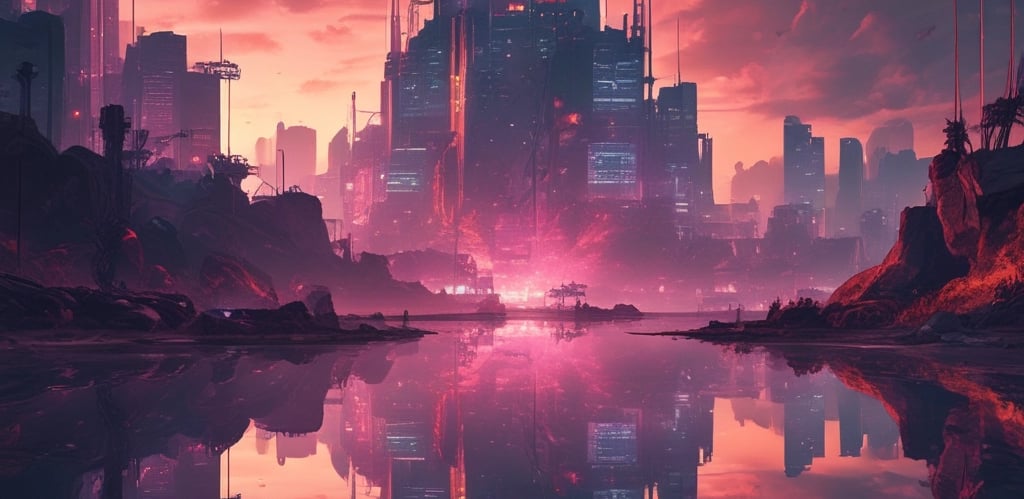 empty hallway between concrete buildings during daytime