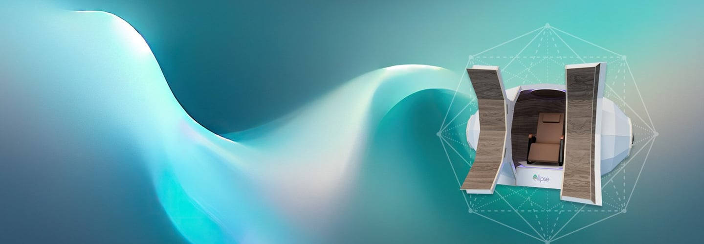 Harmonic Egg chamber for sound and light therapy in Mexico, promoting wellness and energy balance