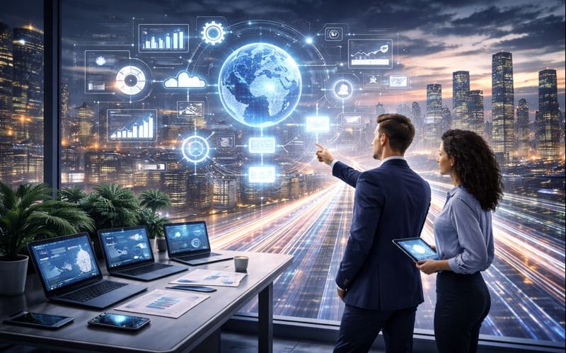 bright future for businesses working with AI