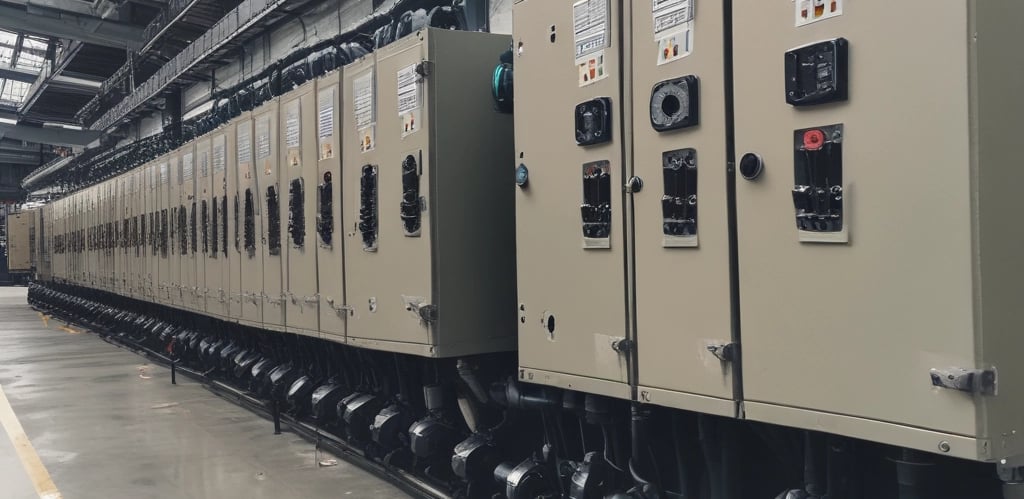 Photo of the Affinity Solutions team installing a CCTV system at an industrial site in Bengaluru.