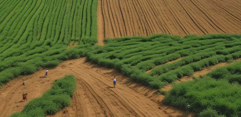 A friendly real estate agent shaking hands with a happy family outside their new home in Vijayawada.