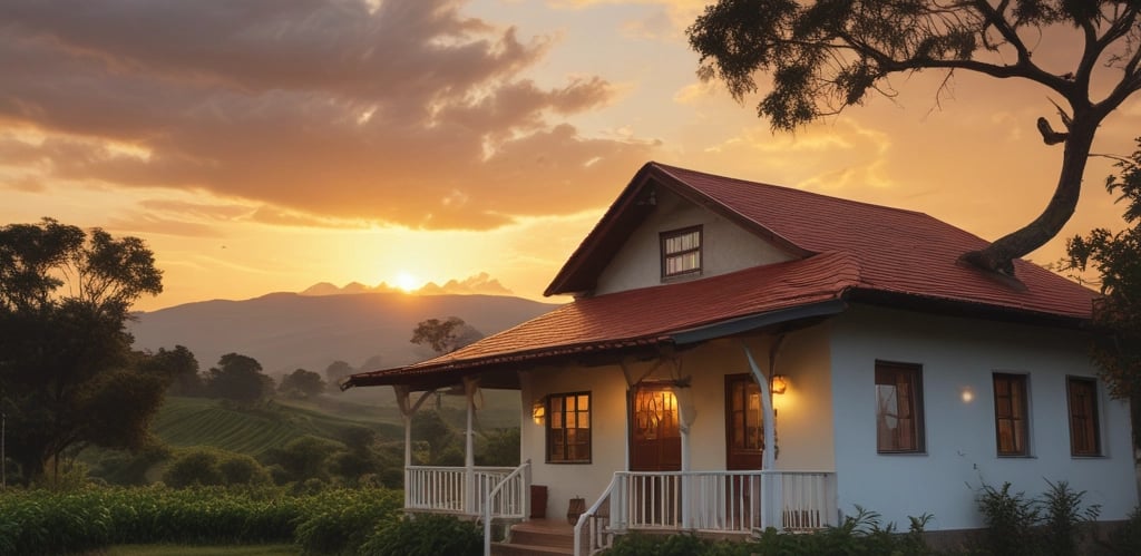 A clean, modern real estate website interface showcasing property listings with clear images and minimalistic design.