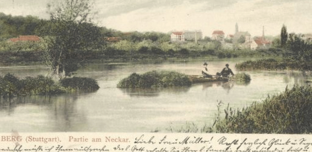 Neckar bei Cannstatt 1872