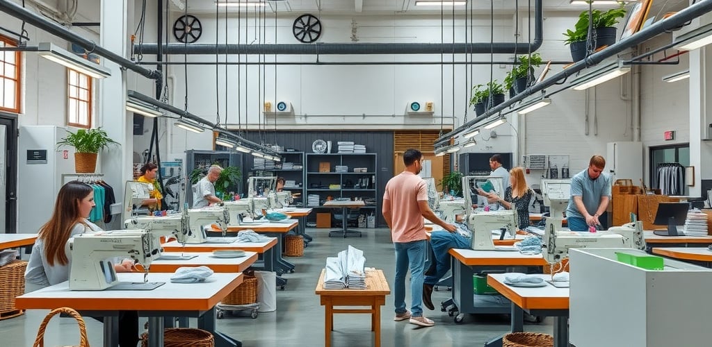 Sustainable production factory