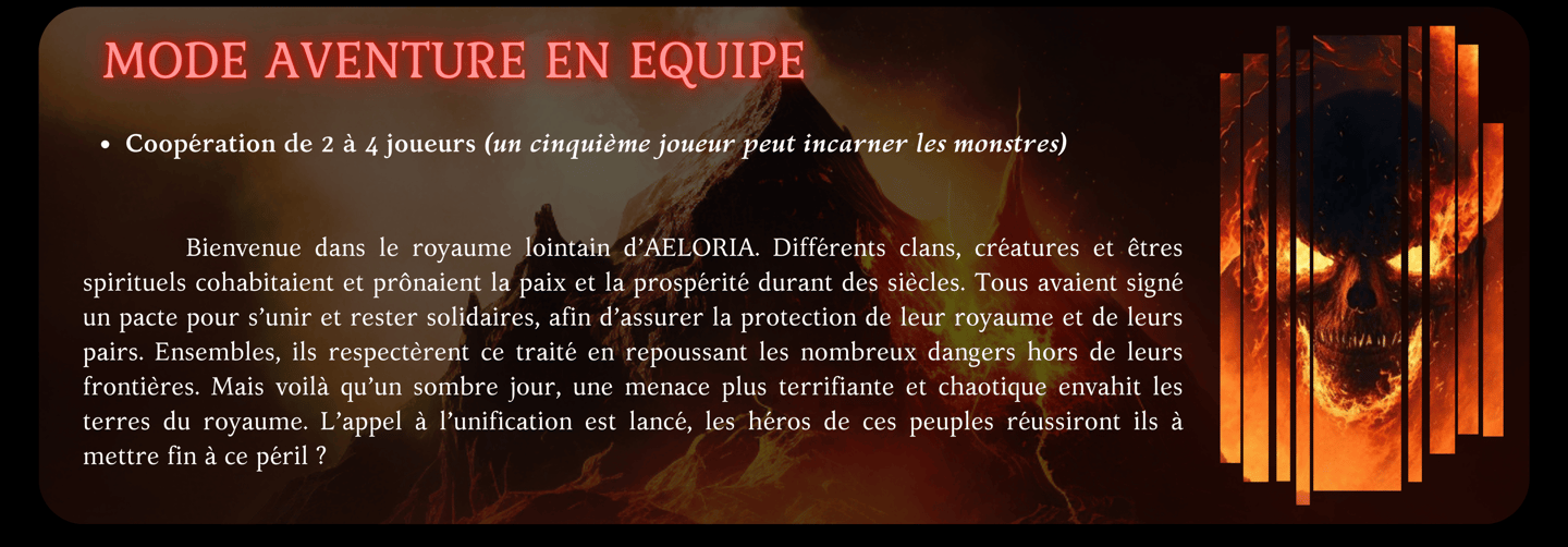 Mode aventure en équipe