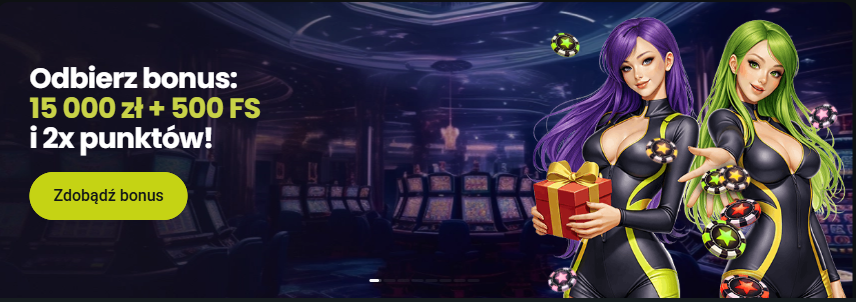 Twindor casino - Odbierz bonus: 15 000 zł + 500 FS i 2x punktów!