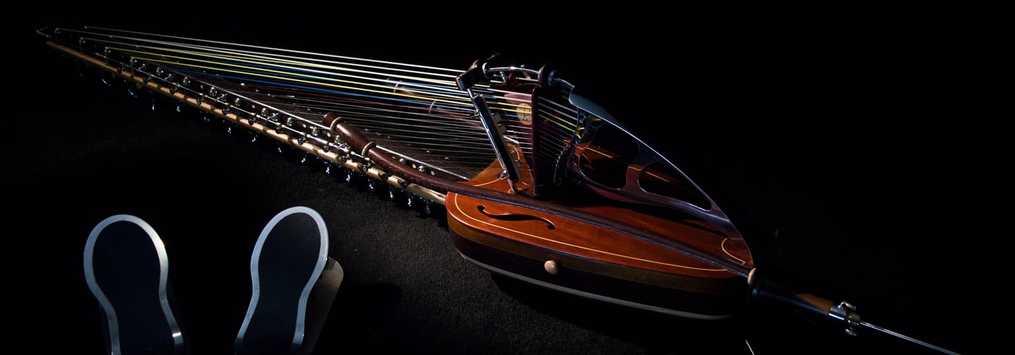 chromatic kora with pedals