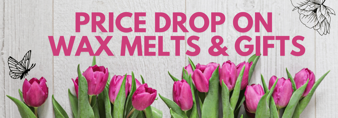 Wax melt and gifts price drop at Lyrical Scents