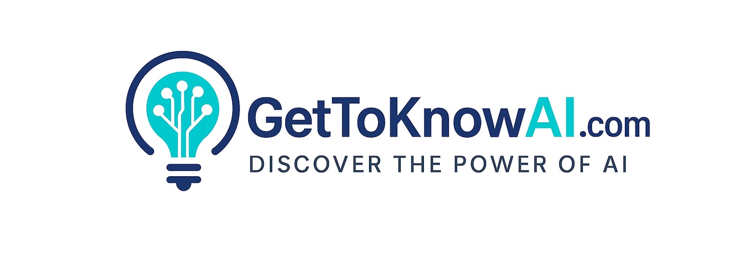 Official logo of GetToKnowAI.com