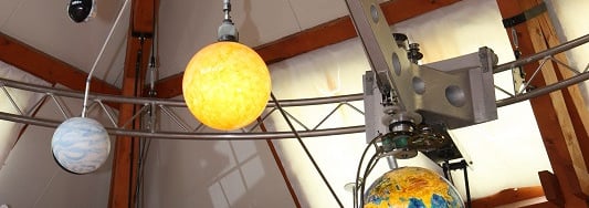 Les Planètes représentées au Planétaire de Gresswiller !