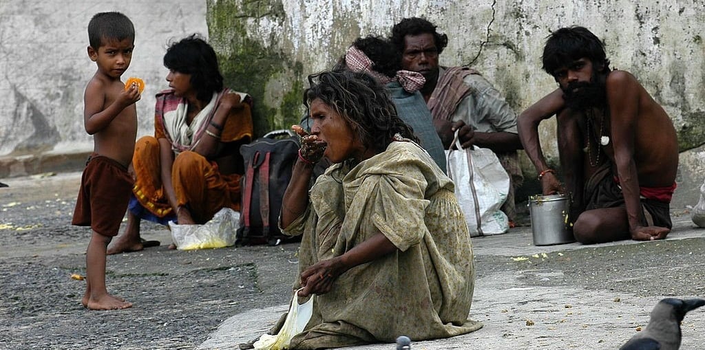 a woman sitting on the ground with pigeons and pigeons
