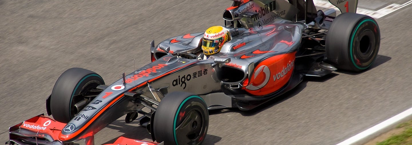 McLaren Mercedes MP4-24 F1 Racing Car