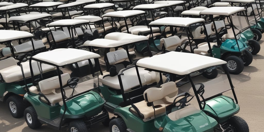 Club golf carts available for sale