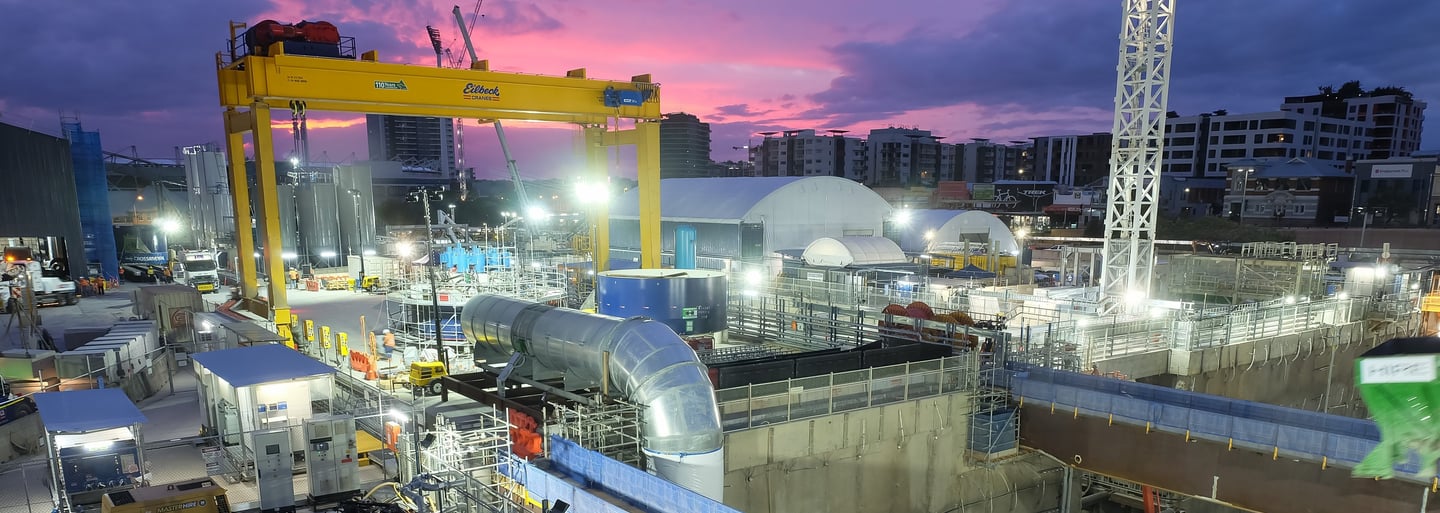 CRR site installation in Woolloongabba