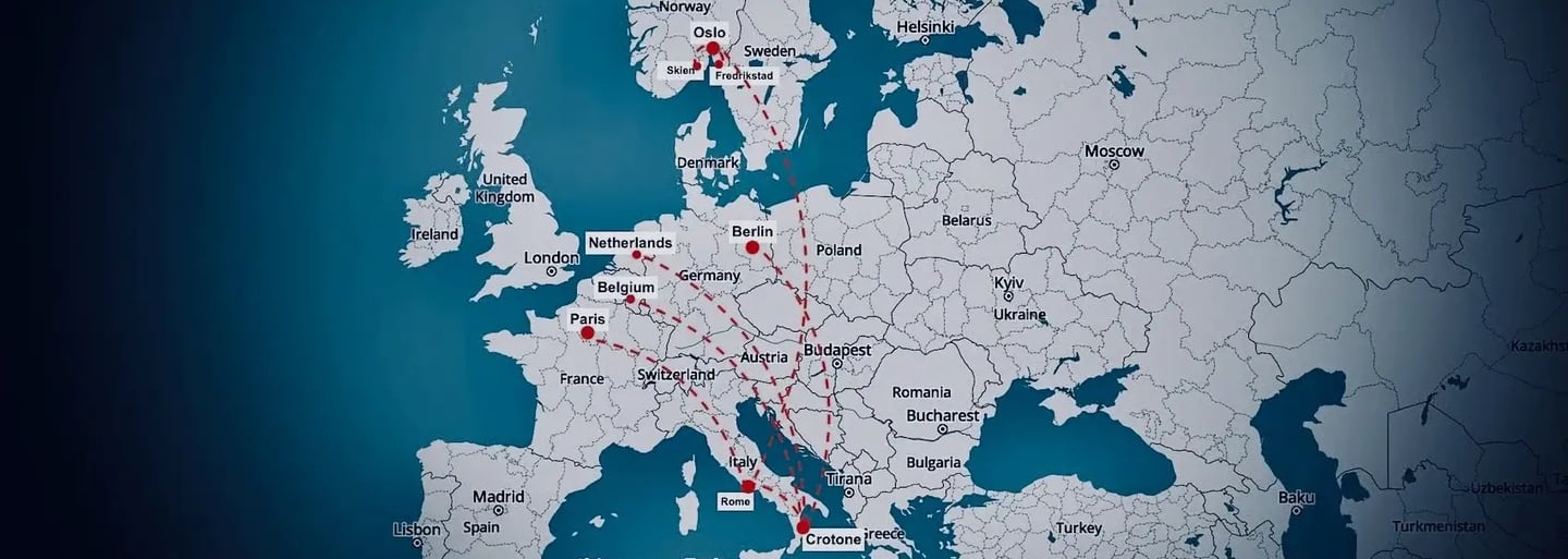 Zainab abdulkarim, Facilitating migrant smuggling, Norway,Italy,Rome,Crotone
