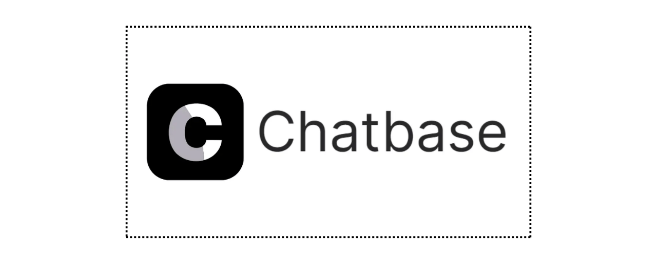 a logo with a chatbase written on it