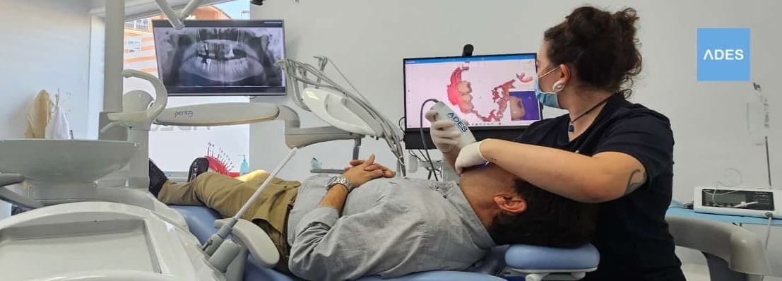 Escaneo 3d clinica dental ades