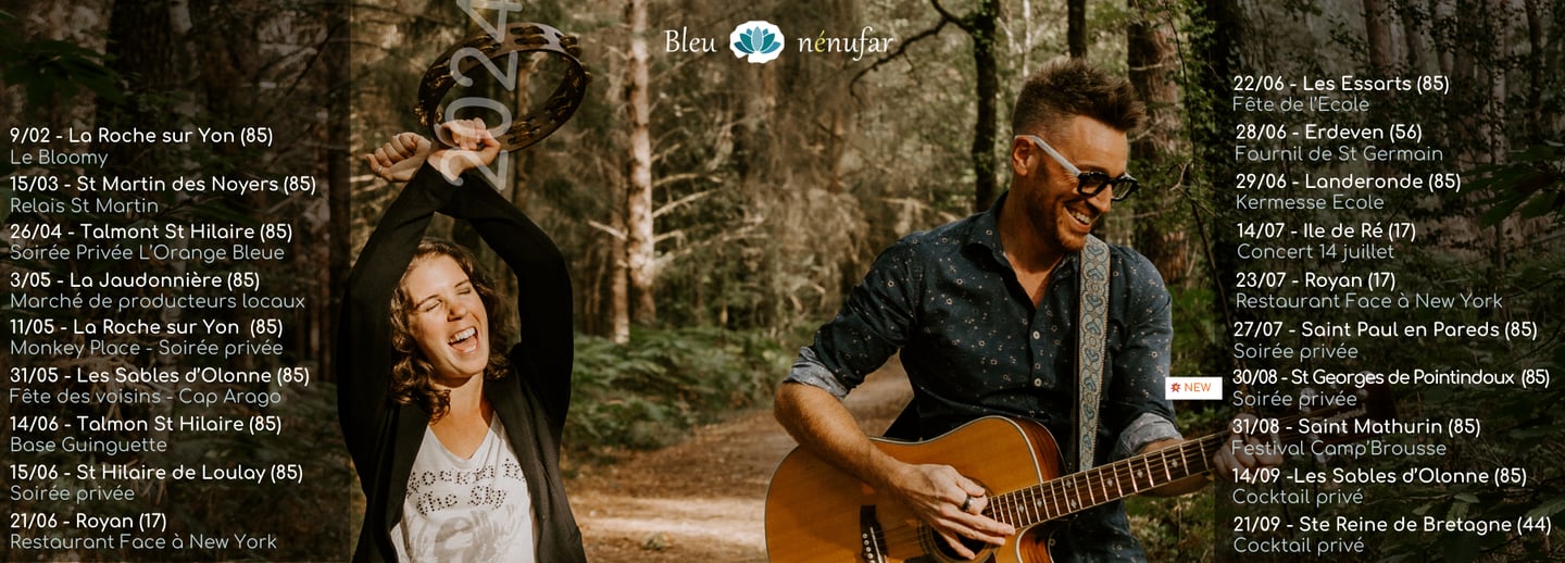 Liste des concerts de Bleu Nénufar en 2024