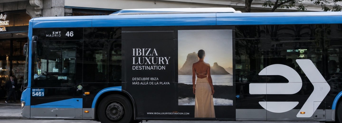Publicidad Autobuses Madrid Calle Alcalá