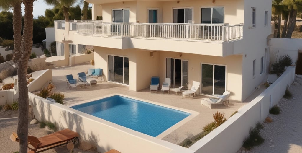 a man riding a skateboard down the side of a ramp