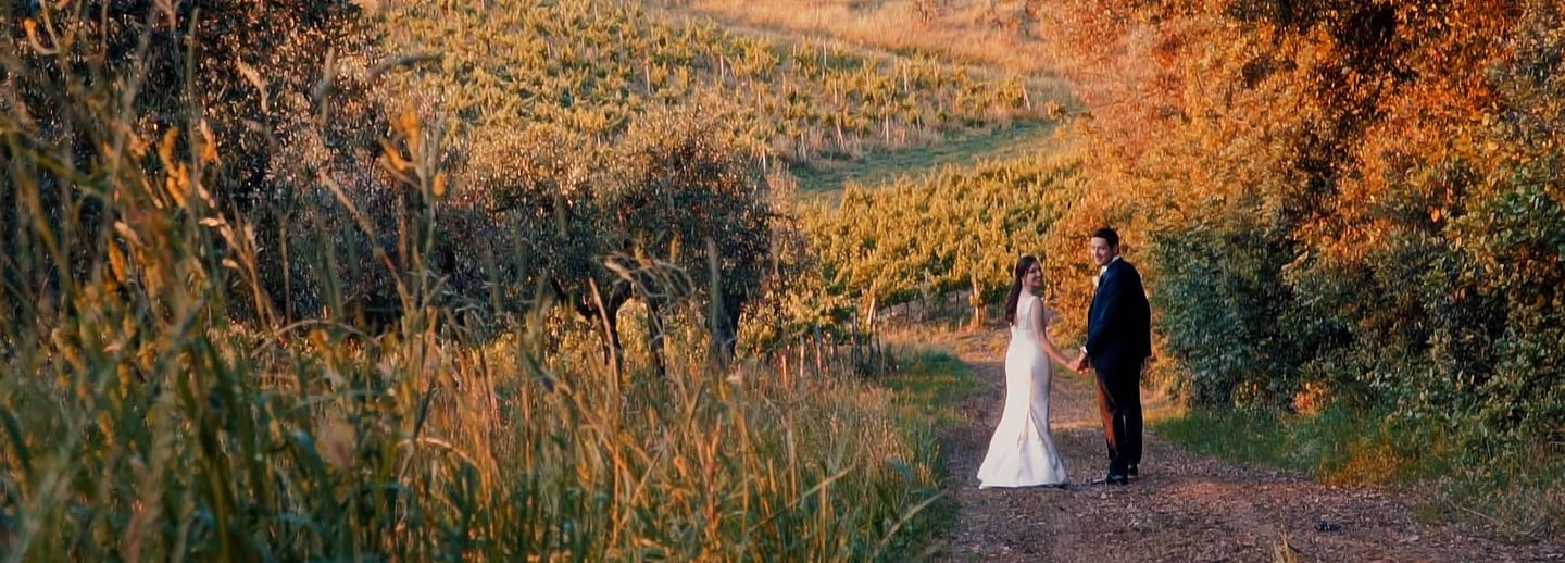 Cinematic wedding film of Helga and Marc, a stylish celebration of love with a Carpe Diem story..