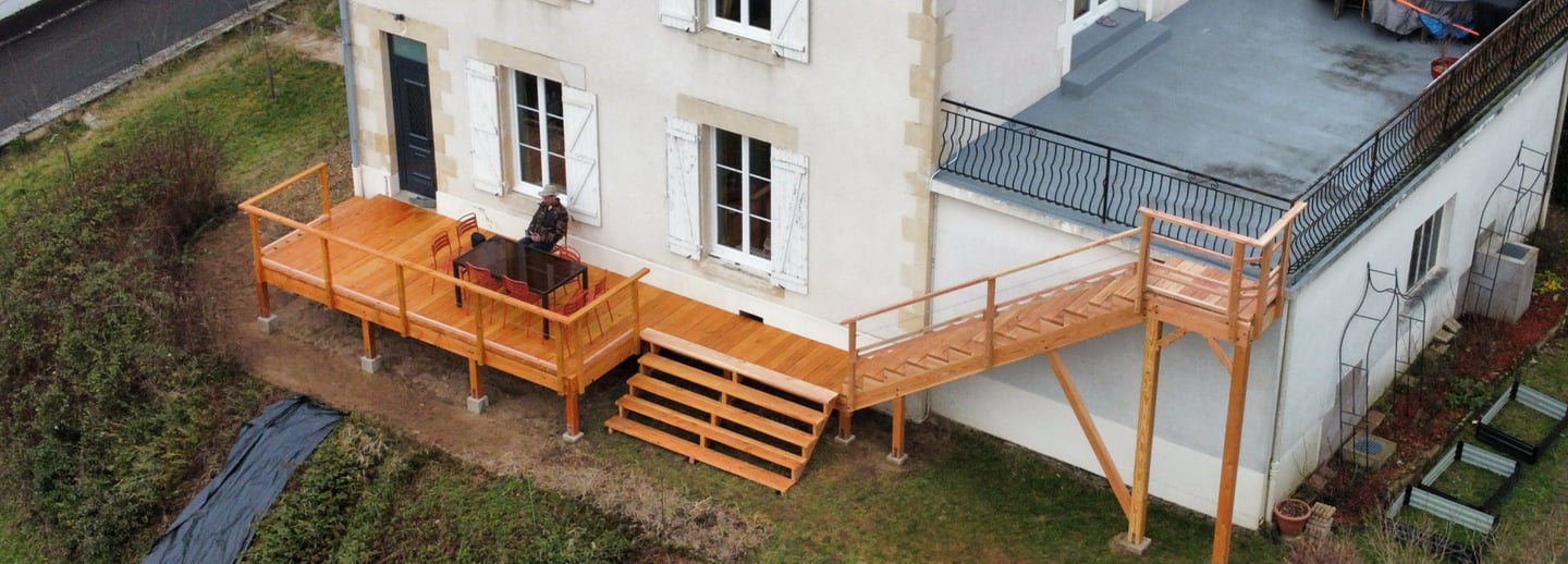 Terrasse bois Nièvre
