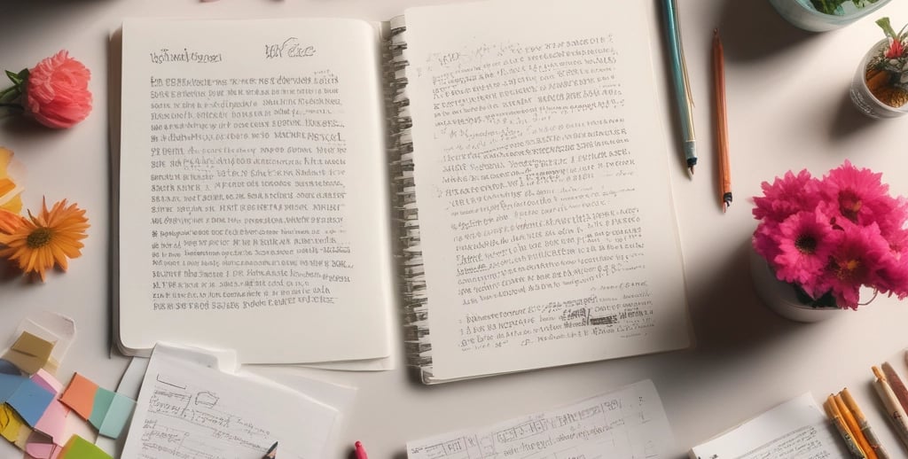 A vibrant image showcasing educational materials like books and digital resources.