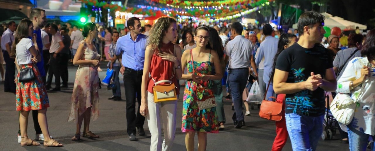 People in Tashkent