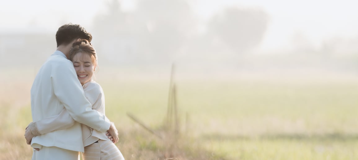 ถ่ายพรีเวดดิ้งในทุ่งนา จังหวัดน่าน 