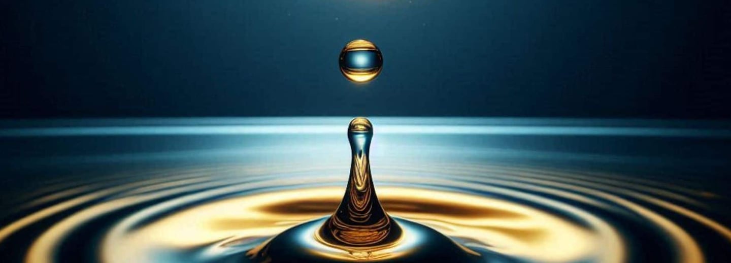 a drop of water from a drop of water representa talleres de desarrollo personal con Svit Bytka