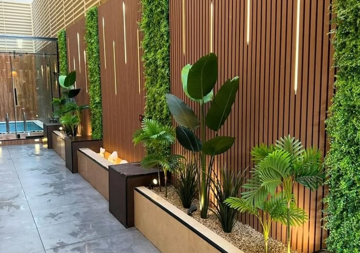 plante artificielle réaliste extérieur