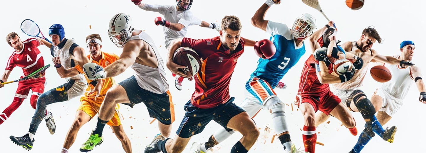 Ensemble des sport pratiqués en Frnace