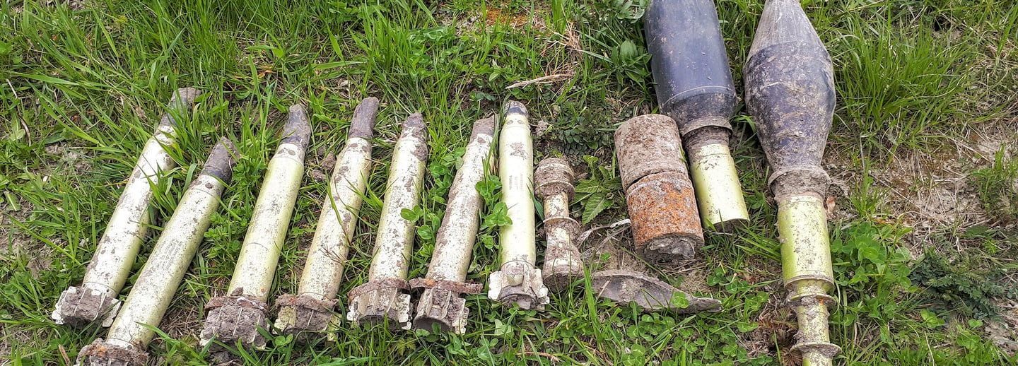 Place de tir de Vérolliez - sol contaminé, déchets