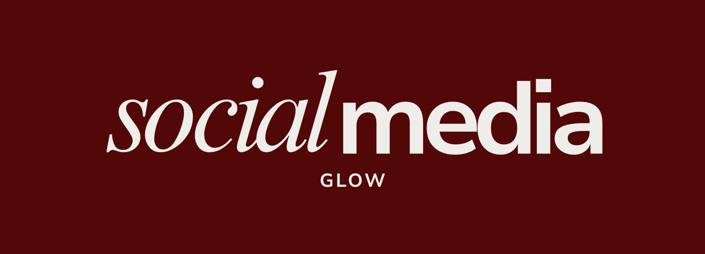 Social Media Glow Logo
