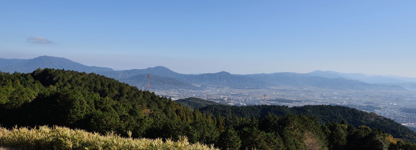 基山山頂からの風景