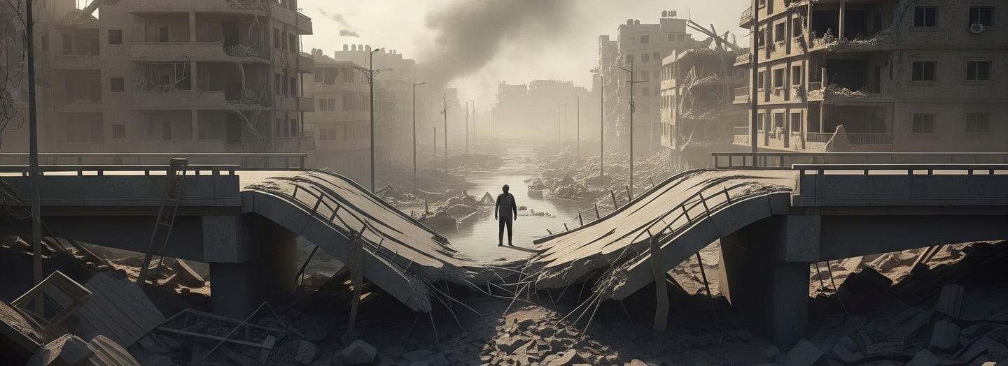 Natural disaster and war