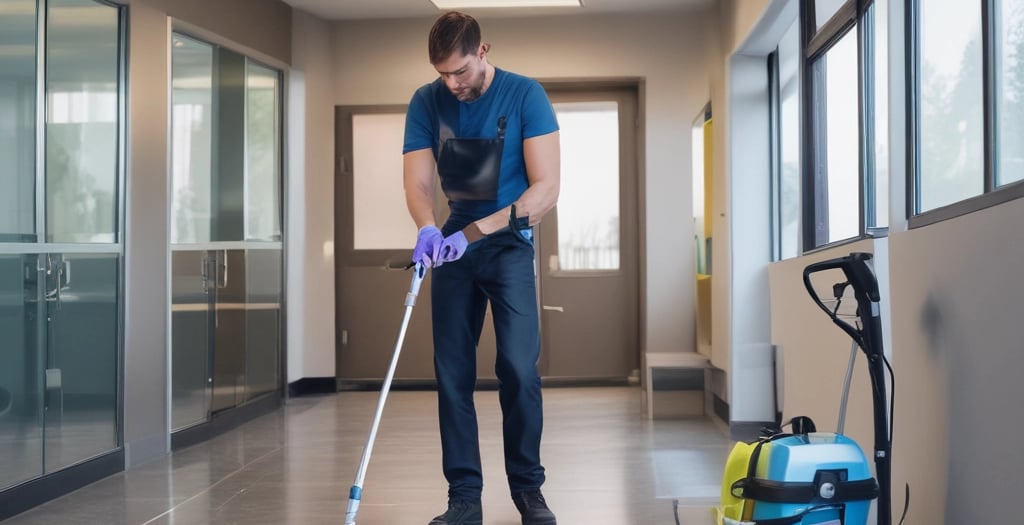 A cozy workspace with a laptop, notebook, and a cup of coffee, symbolizing creativity and focus.