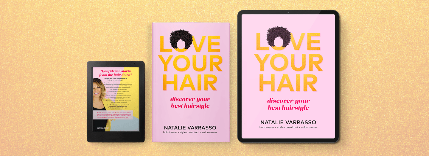 Love your hair, Books, typesetting by Michelle Pirovich, Squeezebox