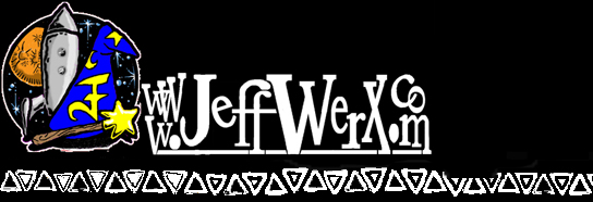 JeffWerx.com homepage header