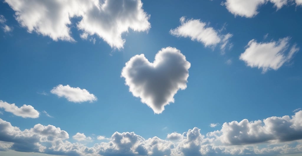Two individuals are practicing a yoga or meditation session outdoors. The person in the foreground is standing with eyes closed, hands over the heart, conveying a sense of calm and focus. The background features a wooden building and autumn trees with golden leaves, under a soft, warm light.