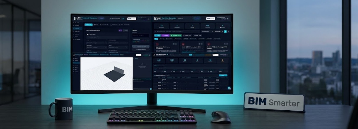 Lancement officiel de BIMsmarter.eu, plateforme d'outils BIM intelligents développée par Renaud Climent