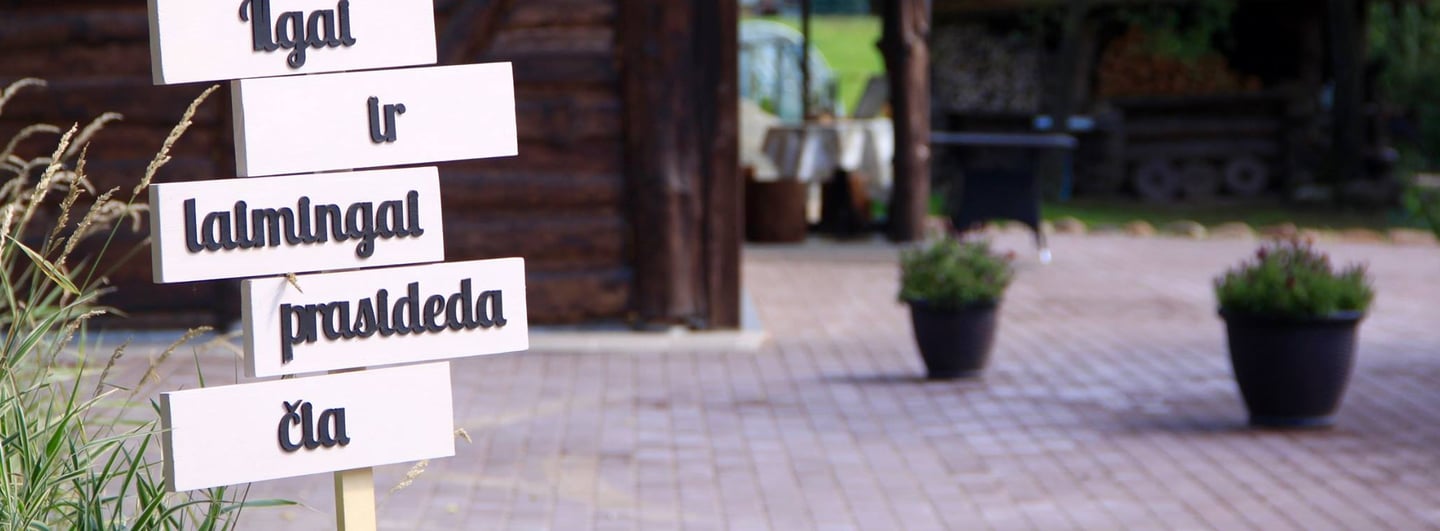sodyba jonava vestuves nuoma zenklas ilgai ir laimingai prasideda cia