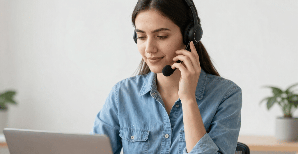 A professional technician shaking hands with a satisfied homeowner in front of a modern house.