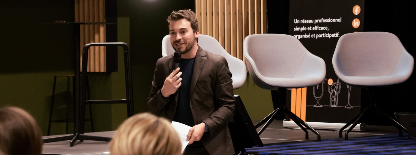 Aurélien Cailloce animateur professionnel table ronde france paris le mans