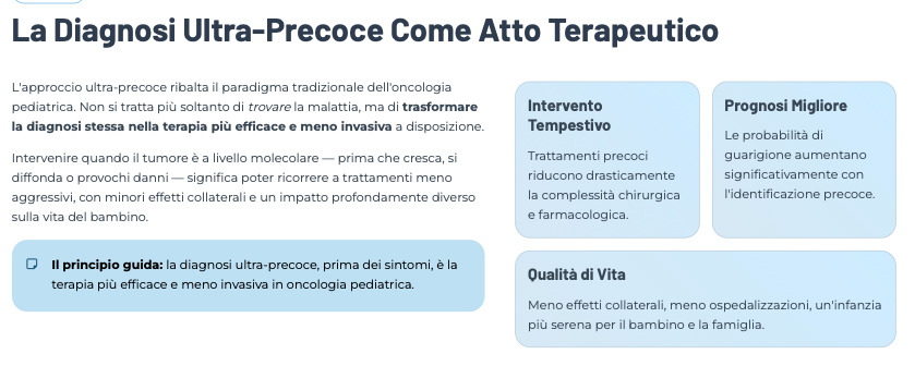 Oncoscience. la Diagnosi Ultra-Precoce 