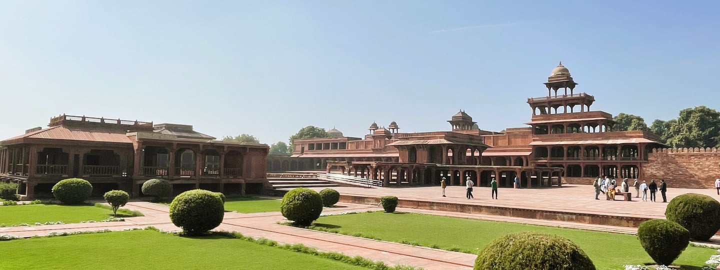 Courtyard Complex following the Diwan-e-khaas