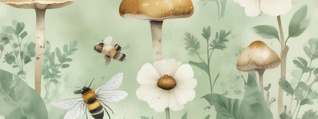 A collection of handmade holiday greeting cards featuring Christmas-themed illustrations, including trees and ornaments, arranged on a wooden surface. Accompanied by a watercolor palette with various colors, a paintbrush, and a tube of green watercolor paint.