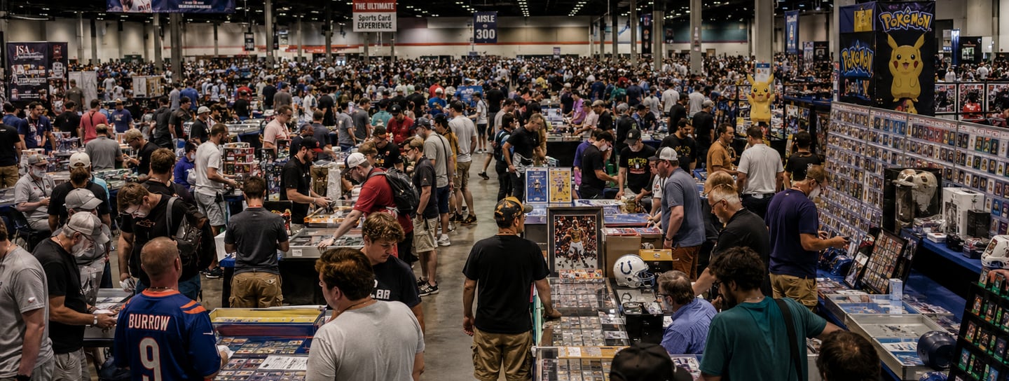 Gulf South Card Show - Huge Turnout